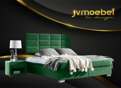 Boxspring Schlafzimmer Luxus Bett Betten Doppel Möbel Stoff 140 160 180 x 200cm